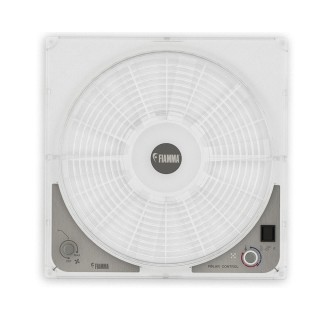 1 - Fan KIT met Turbo-Vent F White Flame thermostaat voor campervan