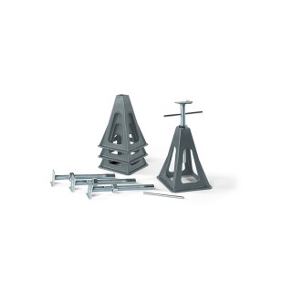 1 - Crics en plastique Fiamma pour le stationnement des camping-cars, caravanes et camionnettes