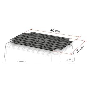 2 - Tapete Fiamma Step-Mate para Camper e Caravan Step Cover cinza para exterior