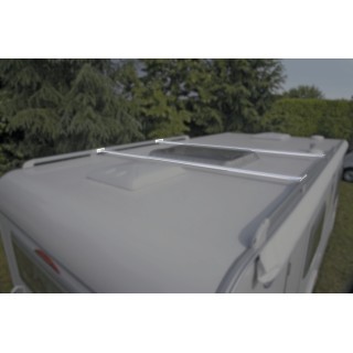 1 - Galerie de toit Galerie de toit perpendiculaire Fiamma Barre de fixation Rail Camper