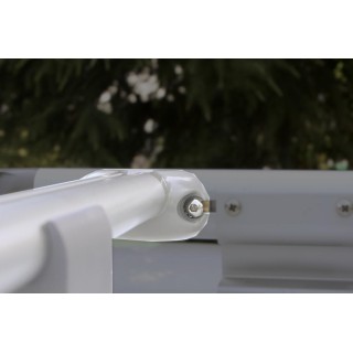 3 - Galerie de toit Galerie de toit perpendiculaire Fiamma Barre de fixation Rail Camper