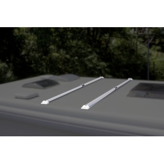 1 - Galerie de toit Galerie de toit perpendiculaire Fiamma Fixing-Bar Pro L Camper