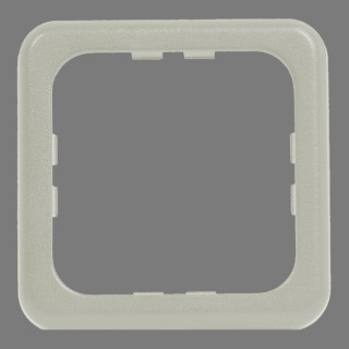 1 - Cadre blanc CBE MAC1P/B pour prises et commandes de camping-car