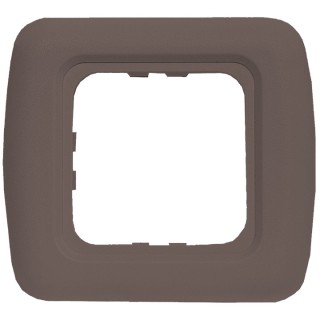 1 - Cadre de couleur marron MAC1/M pour prises et commandes de bateau de camping-car CBE