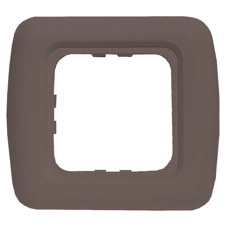 1 - Cadre de couleur marron MAC1/M pour prises et commandes de bateau de camping-car CBE