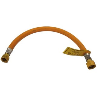 1 - Manguera de GAS alta presión Camper 450mm para cilindros reguladores de presión Italia