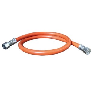 1 - Flexibele GAS Camperslang 800mm vanaf 8 mm Leiding naar drukregelaar H.4 G1/4 LH
