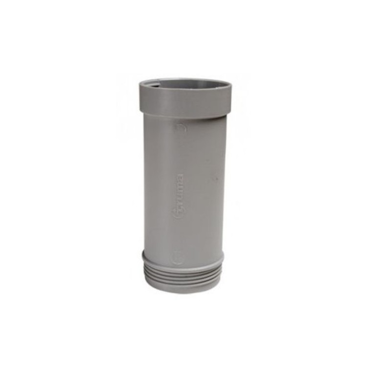 1 - Camperdakschoorsteenuitlaatverlenging 15 cm voor Truma Kachel