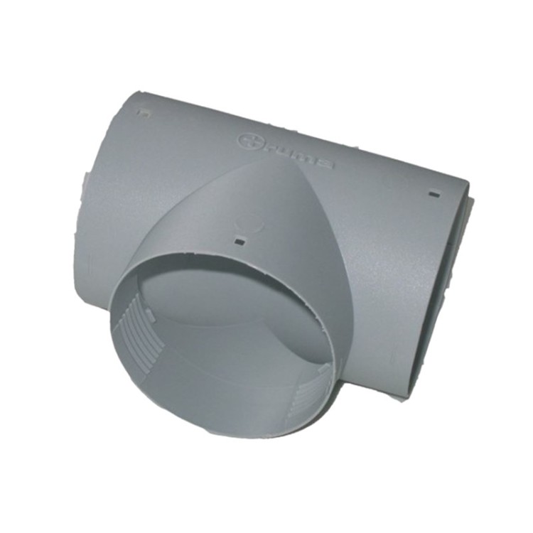 1 - Raccord de thermoventilation Truma à 3 voies gris agate camping-car bateau