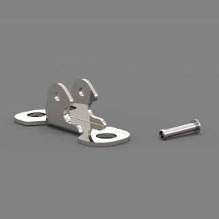 1 - KIT Rechange Poteau Pied Droit Véranda Droite Fiamma F45 F65
