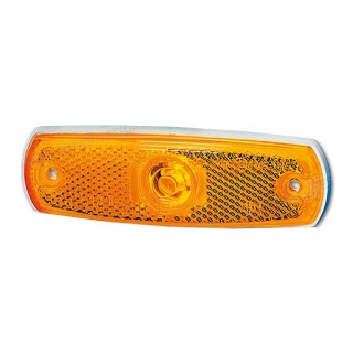 1 - Luce Ingombro Posizione Laterale Rettangolare Arancione Camper