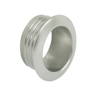 1 - Rosace pour Push-Lock 16mm Chrome Mat Camper