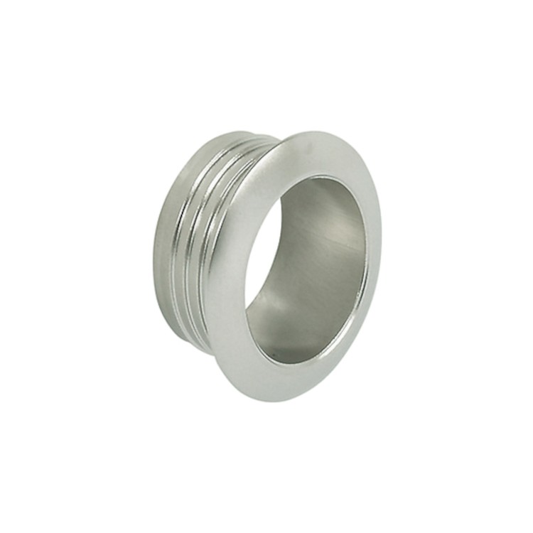 1 - Rosace pour Push-Lock 16mm Chrome Mat Camper