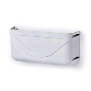 1 - White Rigid Storage Pocket for Car Camper Vans