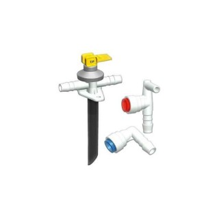 1 - Juego de conexión de agua para caldera Truma con manguera flexible KIT ABO TB