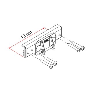 2 - Dethleffs KIT de Compatibilidad Fiamma Carry Bike Pro Hymer - Dethleffs