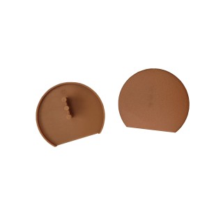 1 - 10 tapas de sellado para muebles camper marrones