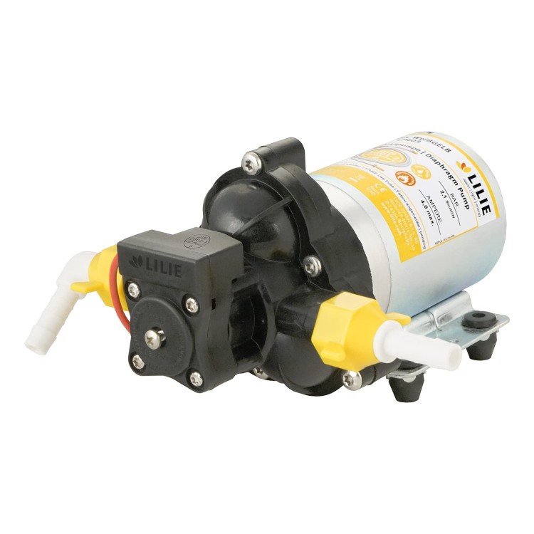 1 - Pompe à eau camping-car Lilie 7 litres 12V sans raccords LP204