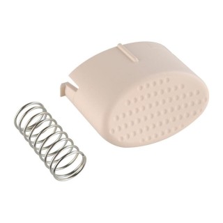 1 - Bouton avec ressort pour porte Dometic Midi-Heki et Midi-Heki Style RAL9001