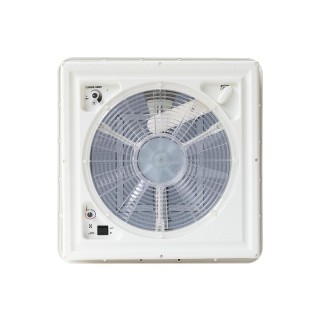 3 - Turbo-Vent Fiamma Crystal avec ventilateur et thermostat pour camping-car caravane