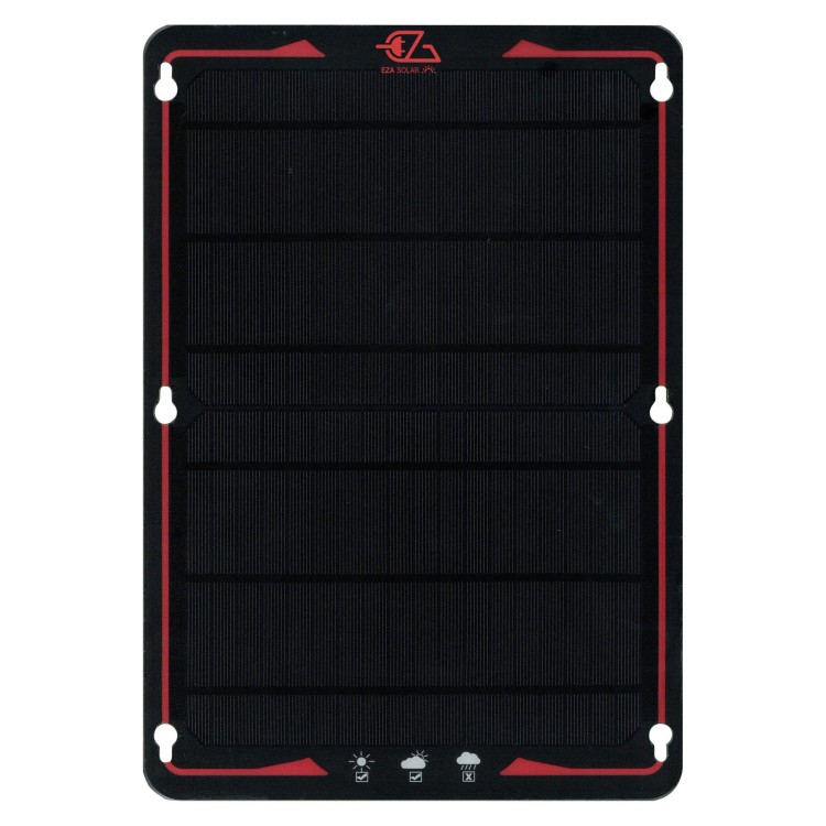 1 - Batería de mantenimiento de panel solar portátil 12V Camper Car Tractor