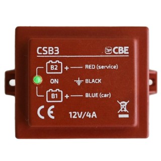 1 - Diviseur de courant pour batteries de services de moteur de camping-car CBE CSB3