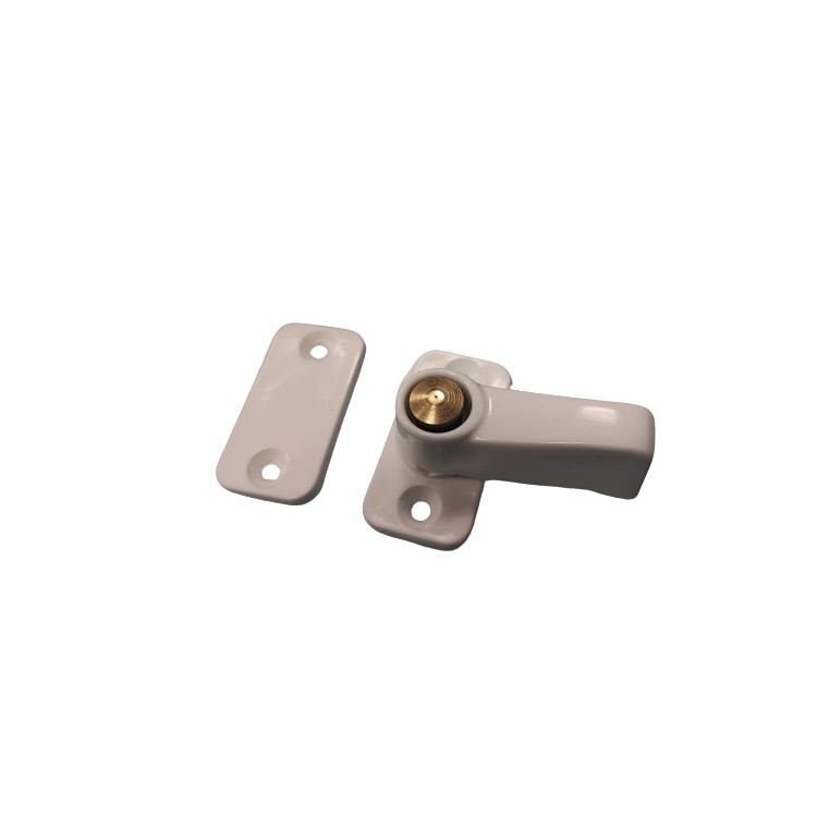 1 - Butée de porte Scuderia blanche pour portes de camping-car
