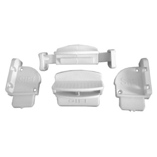 1 - Set ricambi per oscuranti e zanzariere Camper NRF ITALIA grigio