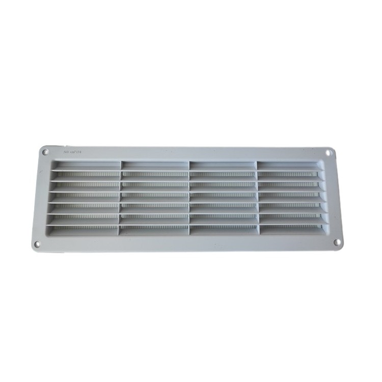 1 - Griglia Frigo da Incasso 37x13 cm con Zanzariera per Camper e Caravan