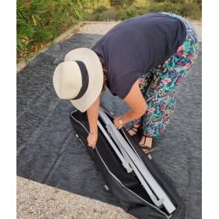 7 - Table Flex Aluminium pour 6 personnes 
de Camper Camper Soplair