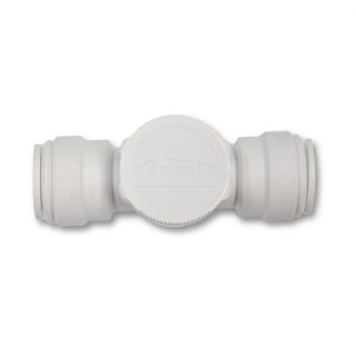 1 - Robinet à boisseau sphérique pour conduite d'eau rapide JG 15 mm Camper Drain