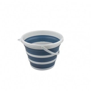 1 - Seau pliable de 10 L pour camping-car