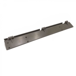 1 - Support de table coulissant en ABS gris guide mural supérieur 490x75mm