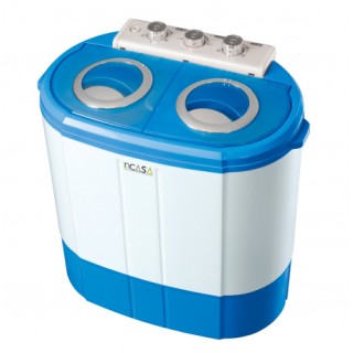 1 - Incasa Lavatrice da Campeggio 3 kg con Centrifuga per Camper Piccola