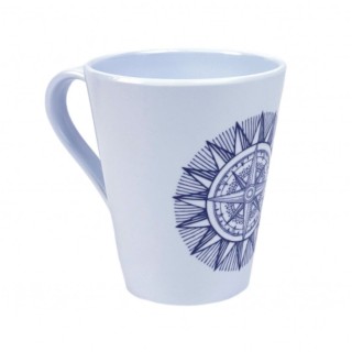 1 - Set 4 Tazze in Melamina Mug da Campeggio Infrangibili Senza BPA  per Camper, Van e Barche