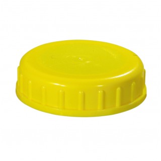1 - Tappo di Ricambio DIN 96 Comet per Taniche e Serbatoi Giallo con Filettatura 3/4"