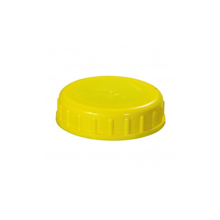 1 - Tappo di Ricambio DIN 96 Comet per Taniche e Serbatoi Giallo con Filettatura 3/4"