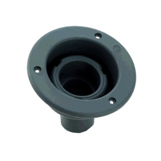1 - Bocchettone di Carico Acqua Camper Nero Diametro 40 mm