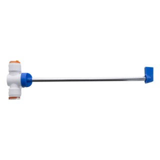 1 - Kraan met 230 mm stang en 12 mm snelkoppeling