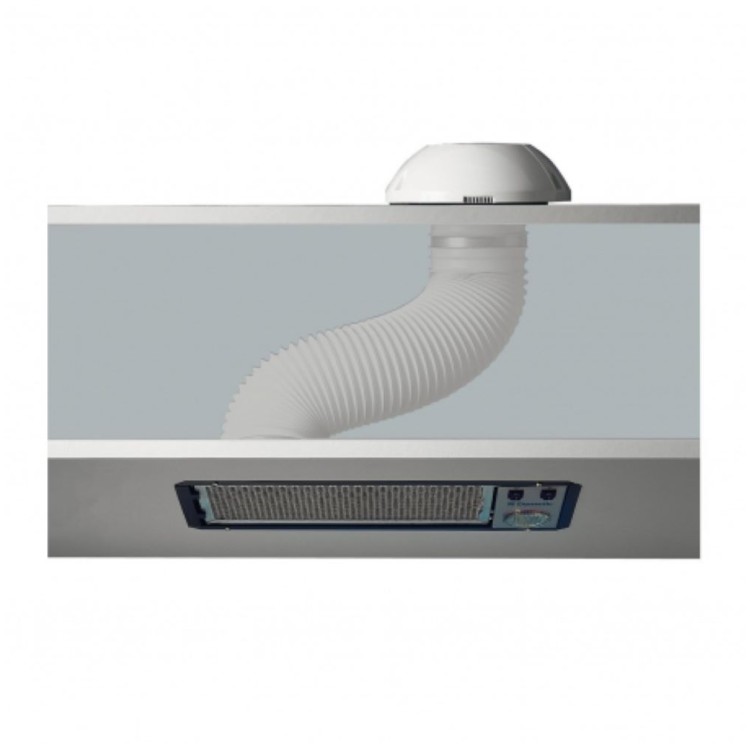 1 - Cappa Aspirante da Incasso 12V Dometic CK 150 per Camper con Cupola a Tetto