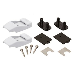 1 - Kit Agganci a Parete Fiamma Wall Brackets per Aste Veranda Camper 98655-176