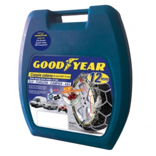 1 - Catene da Neve Goodyear 12 mm Modello 230 per Camper Van Suv
